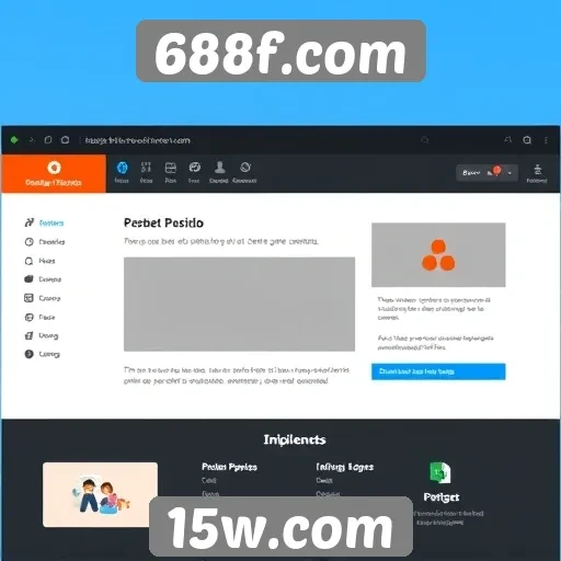 Avaliação da interface do usuário no site 688f.com