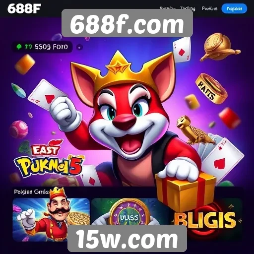 Variedade de jogos disponíveis no 688f.com